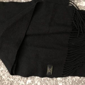 Black Cashmere Scarf